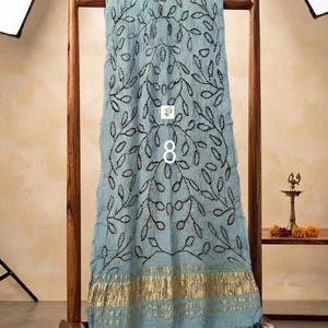 Ambadal With Barik Red Bandhej Work Dupatta, Lagdi Patta, Modal Silk, Organic Colour Dupatta No # 8