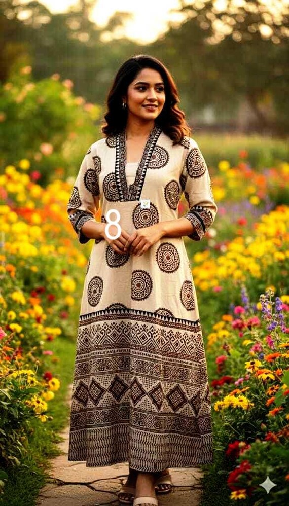 Modal Silk Ajrakh 3 Pcs Suit Set, Organic Red Colour, Free Stitching, Ethnic Dress