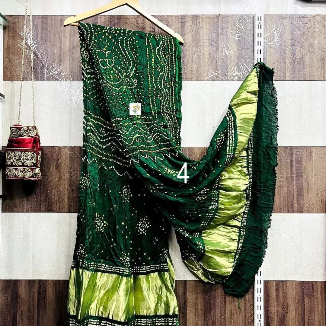 Handcrafted Chandrakhani Bandhani, Modal Silk Dupatta, Organic Colors ...