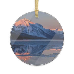 Glacier Park Acrylic Ornaments