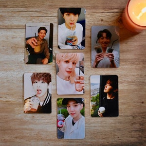 BTS Coffee Time Photocards