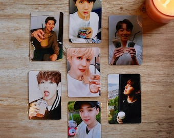 BTS Coffee Time Photocards