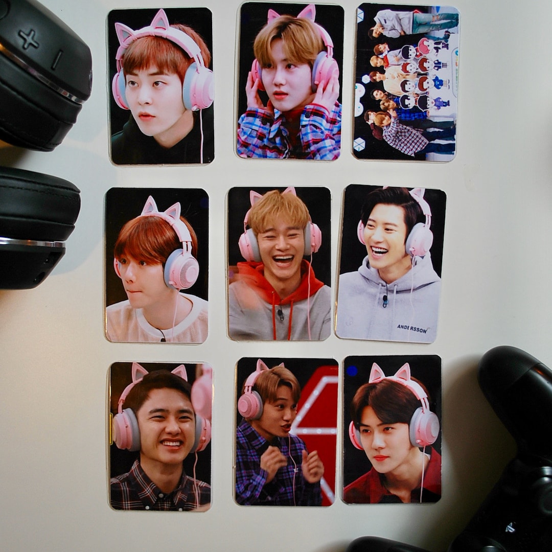 EXO Arcade Photocards - Etsy