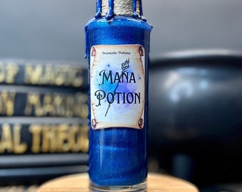 Mana Potion D&D Dice Roller: Color Changing Magic Potion, Nerdy GM Gift