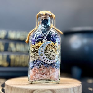 Happy Home Spell Jar | Intention and Manifestation Bottles | Witchcraft Spells for Manifesting | Unique Spiritual Gift