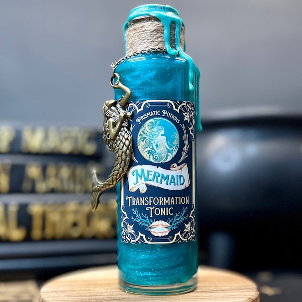 Mermaid Transformation Tonic: A Color Changing Magic Potion