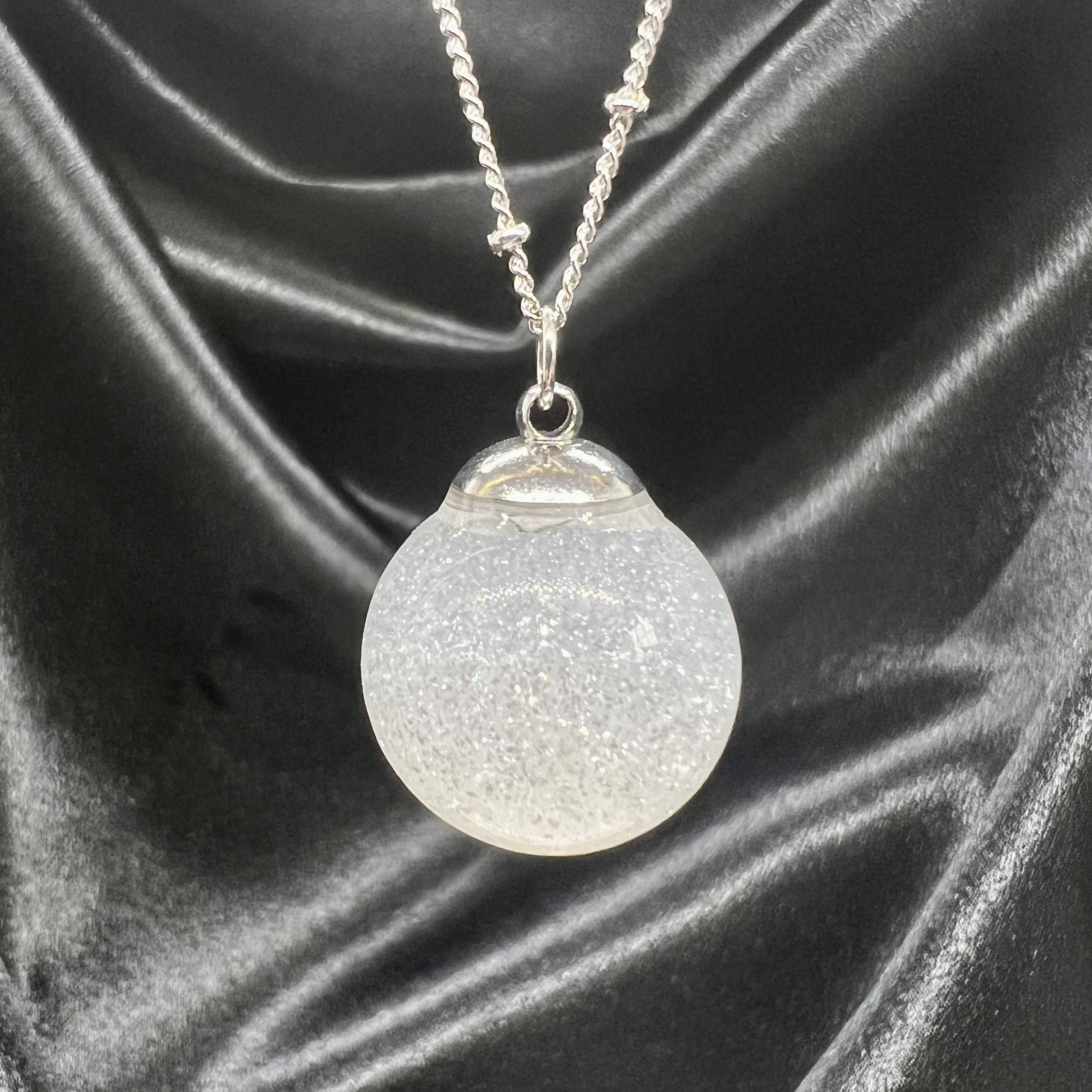 34 Discover Unique Map-Themed Jewelry for Your Next Adventure 10 Fairy Dust Fidget Globe Necklace: Whimsical Snow Globe Inspired…