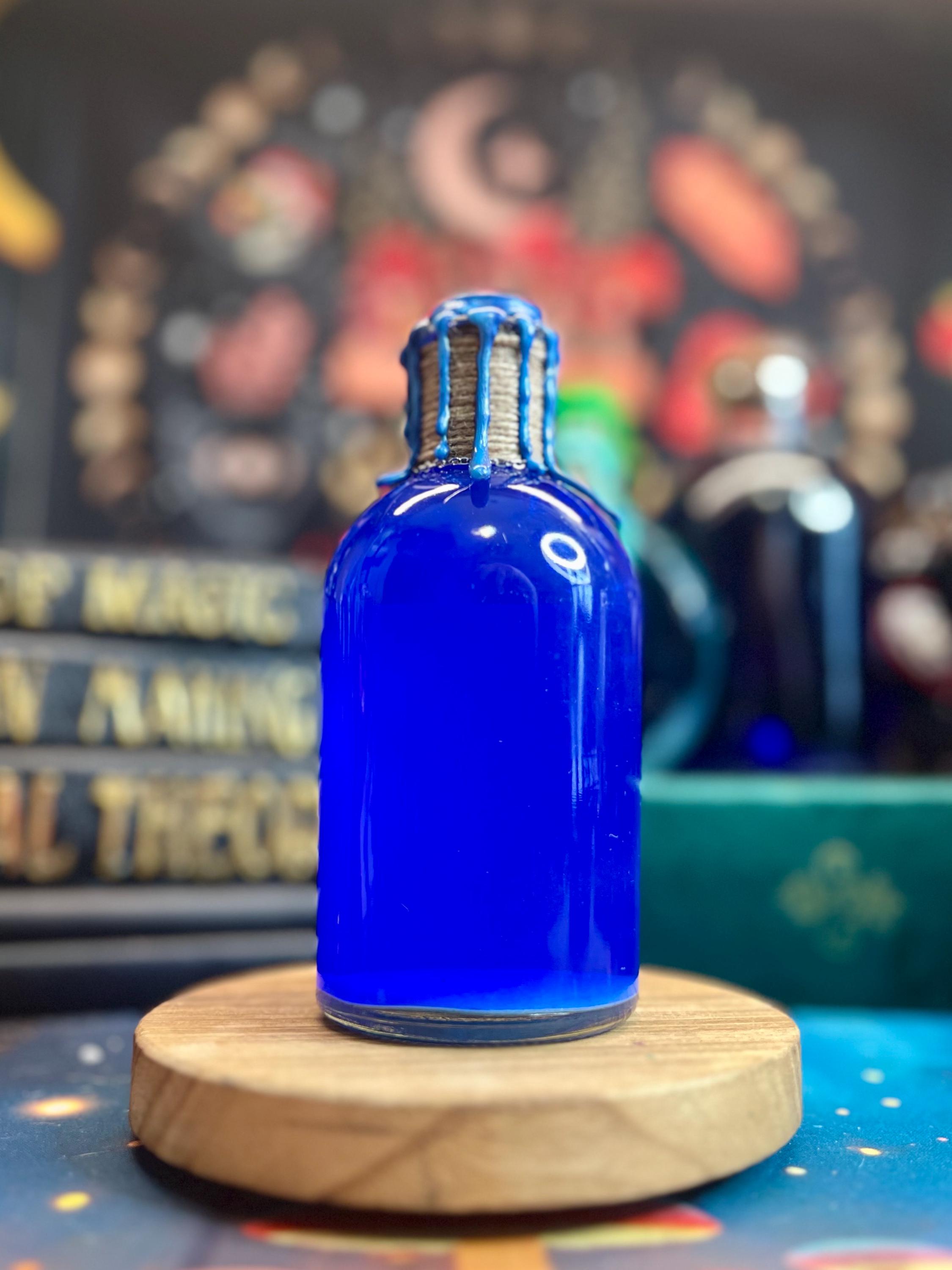 Indigo Milk Cap Mushroom Elixir - Enchanting Sensory Decor & Whimsical ...