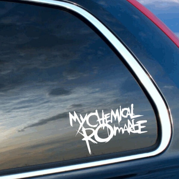 My Chemical Romance Vinyl Decal - FREE SHIPPING - decorative decal for cars, laptops, water bottles, mirrors, etc.