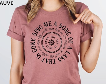 Sing Me a Song Shirt, Jamie Fraser Outlander Novel Shirt, Jamie Fraser Shirt, Skye Over The Sea To Shirt Fraser Ridge, Outlander Book Series