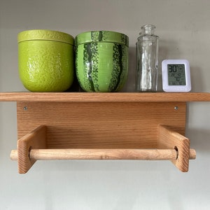Paper Towel Holder - Wall Mounted - Handmade in Indiana