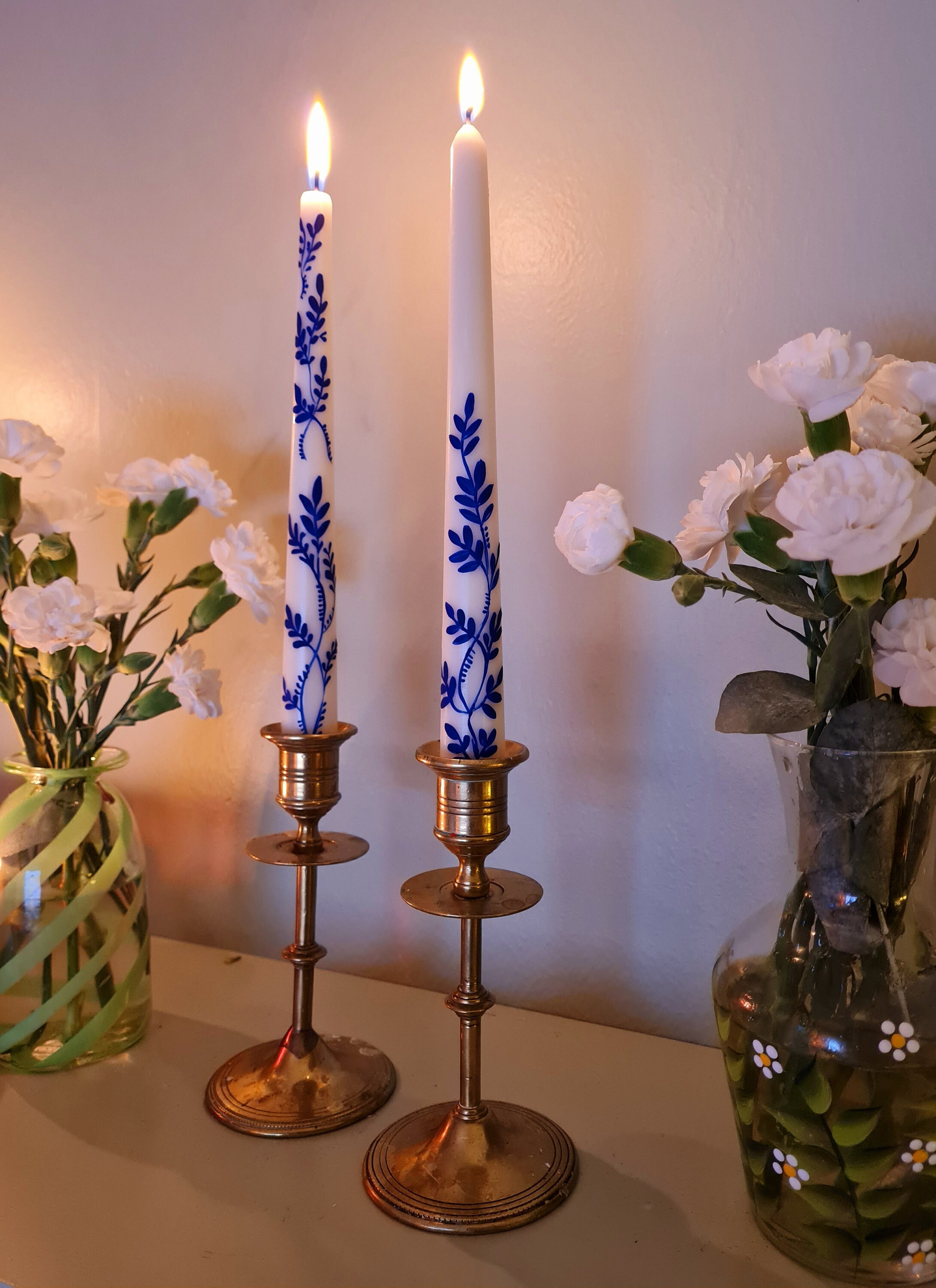 Fatto a mano e matrimonio utilizzare candele di alta qualità paraffina arte  candele rosa intagliata colonna candele Xinmu