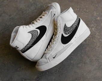 cool custom nike blazers