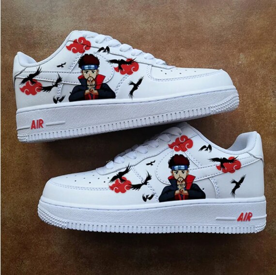Bad Bunny Itachi Custom Air Force 1 