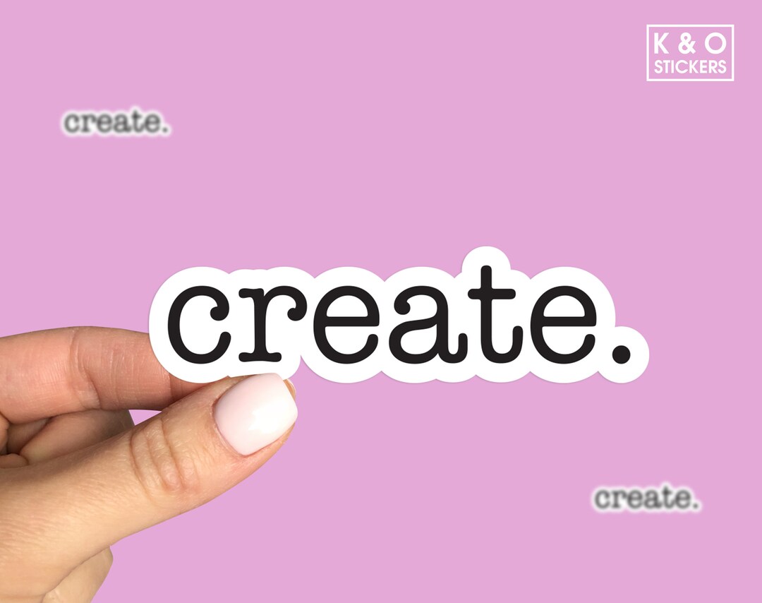 Create Sticker - Etsy
