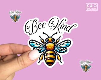 Bee kind sticker