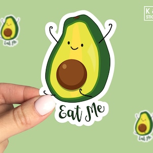  Avocado Sticker Set