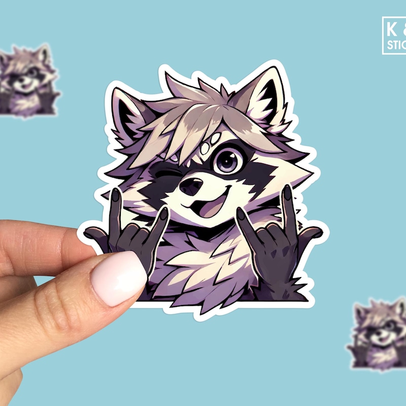 Raccoon Furry Art - Etsy