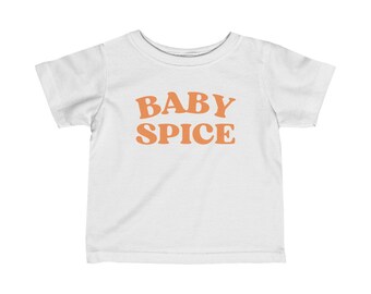 Baby Spice / Infant Jersey T-Shirt / Pumpkin Spice / Autunno / Autunno / Abbinamento con Spice Girl T-Shirt / Set /