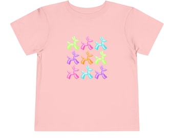 Balloon Animal Toddler Short Sleeve Tee
