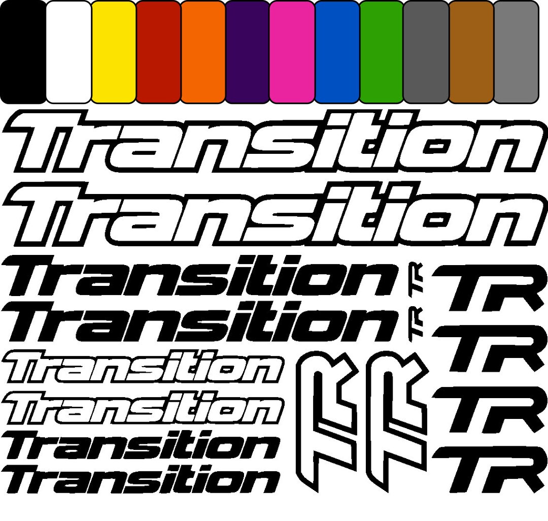 transition bike stickers