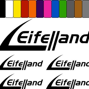 Eifelland motorhome car sticker set Satz Aufkleber Wohnmobil camper adesivo autocollant camping-car
