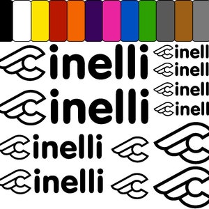 CINELLI fietsframe sticker set Satz Aufkleber Fahrrad sport mtb tuning ensemble d&#39;autocollants de cadre de vélo réglage stickers