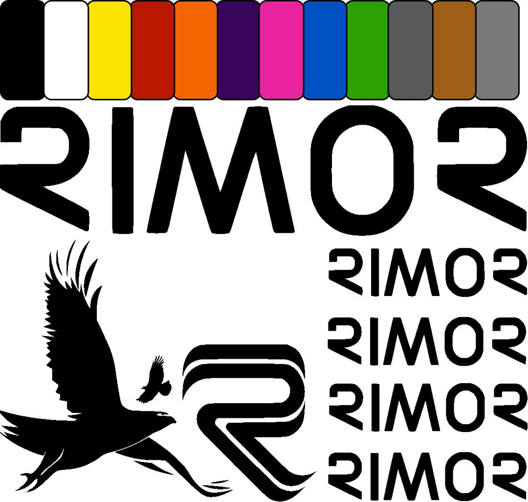 Rimor Motorhome Car Sticker Set Satz Aufkleber Wohnmobil Camper Adesivo