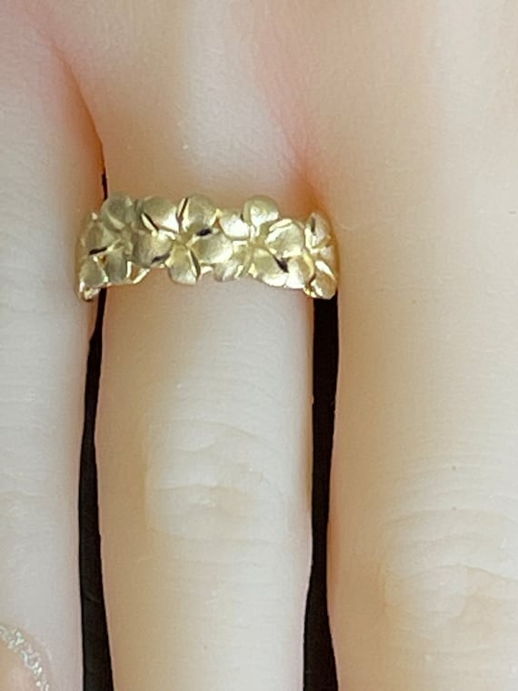 Hawaiian Design In Argento Sterling 925 Tre Plumeria Orecchino Gioielli Hawaiian