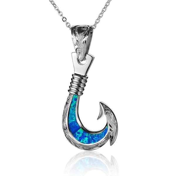 Buy Silver Hook Pendant Online In India -  India