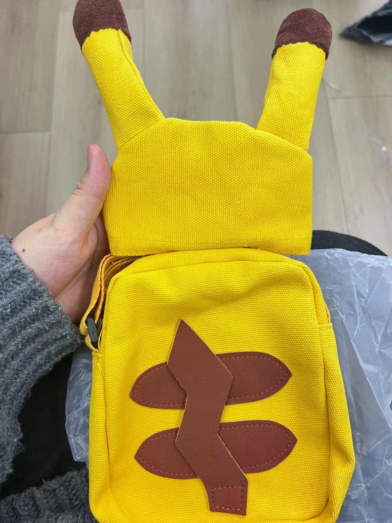 Pikachu Bag Cute Pokemon Bag Etsy