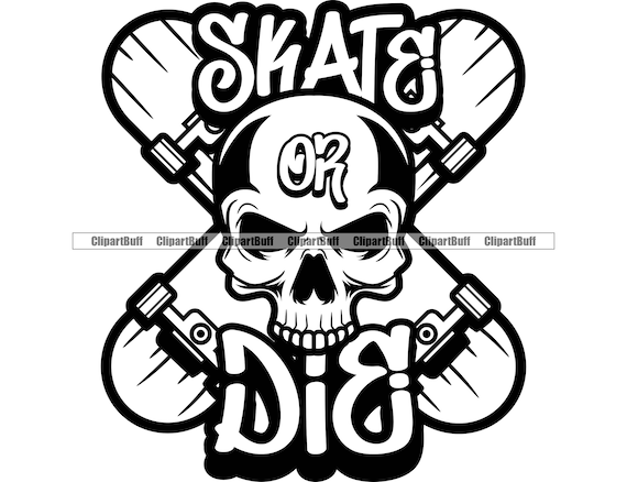 Skate Board Skateboard Skull Skater Skateboarding Skateboarder