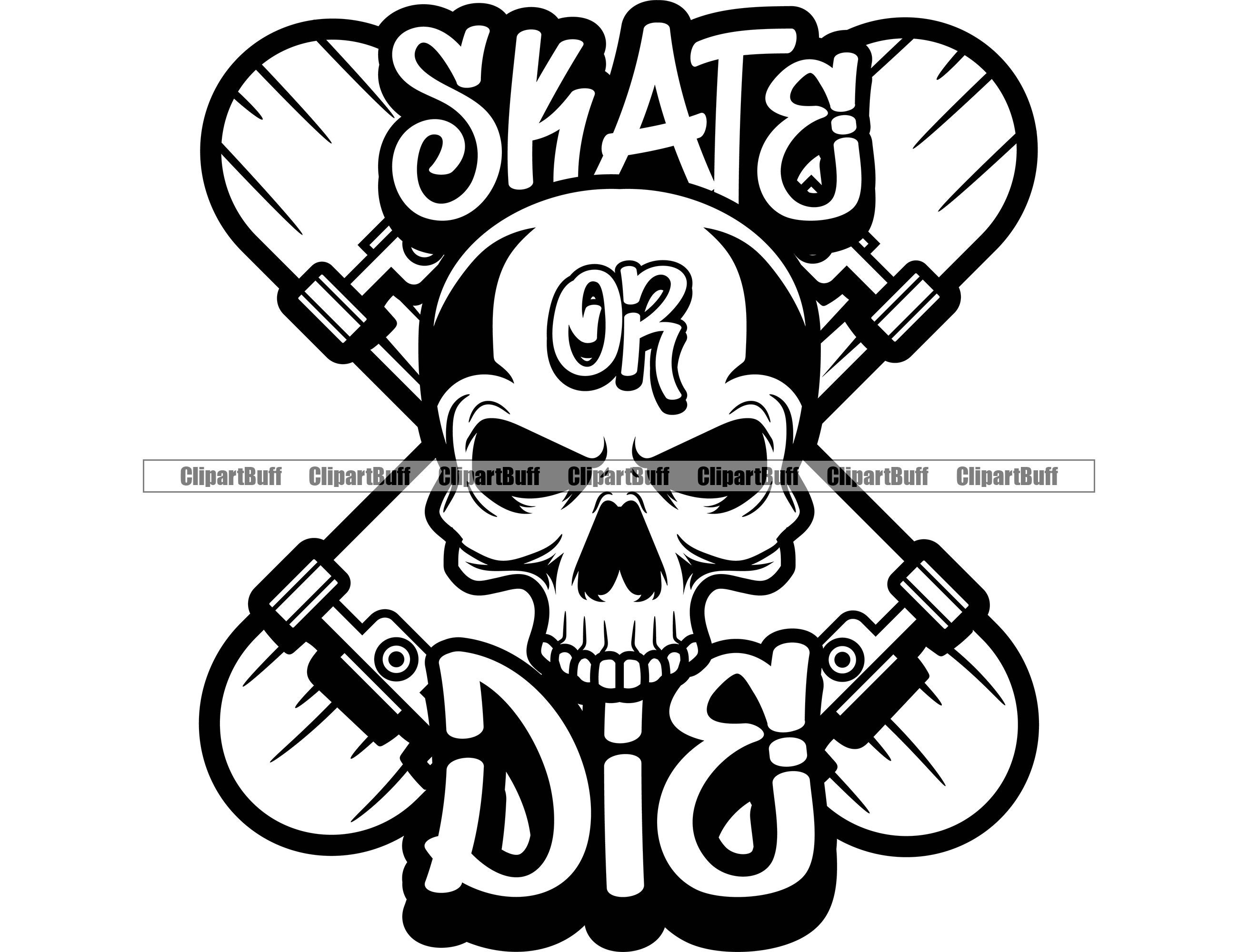 Retro Skull Skateboarder Skate Or Die California GO Quick DIE Sick  Samsung Galaxy Phone Case for Sale by RetroSkullArt