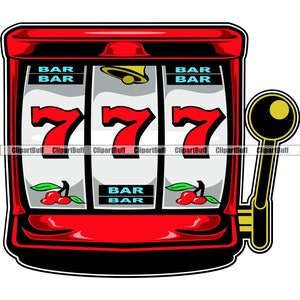 Machine Jackpot 777 Game Casino Gamble Gambling Gambler Money Luck Winner Win Winning Saying Las Vegas Trip Logo Design JPG PNG SVG Cut File