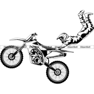 Moto Vélo Saleté Freestyle Trick Transport BMX Vélo Motocross Motocross Rider Face Tattoo Art Logo Design Jpg PNG SVG Cut File