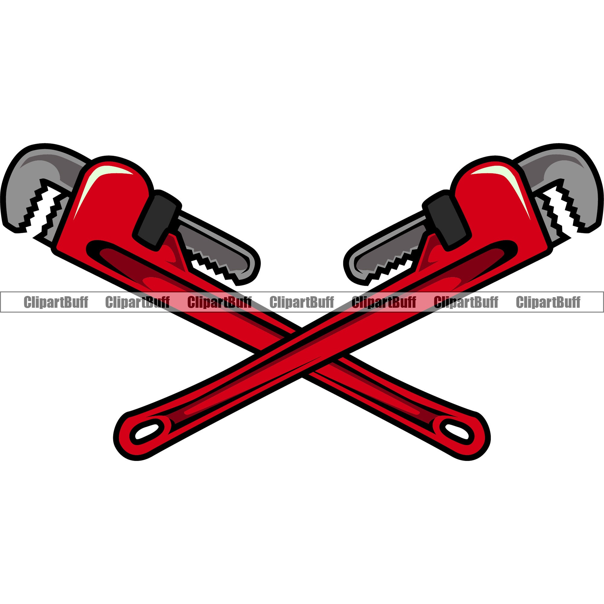 Plumbing Pipe Wrench Service Tools Wrenches Plumber Repair Etsy