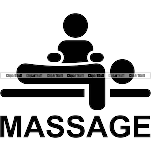 Masaje Logo Tratamiento Cuidado Terapia Masajista Terapeuta Corporal Spa Masajista Wellness Salón Cosmético Diseño de Negocios JPG PNG SVG Archivo de Corte