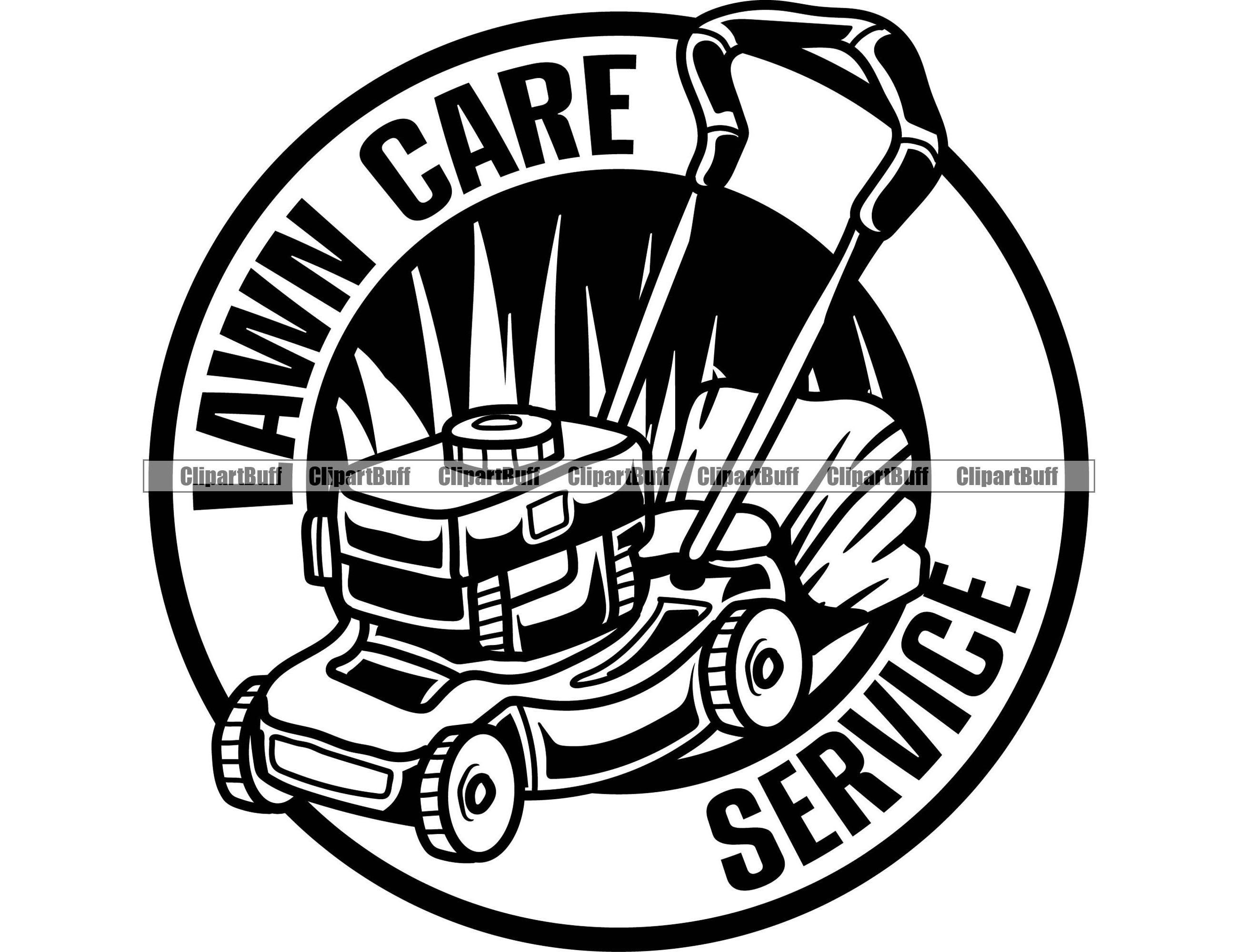 Lawn Care Lawncare Landscape Service Trim Grass Garden Bushes Etsy