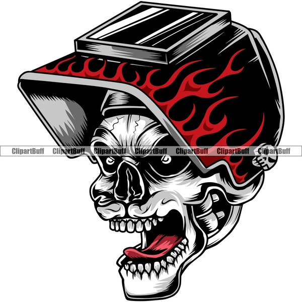 Welding Skull Weld Welder Skeleton Mask Helmet Mig Skeleton Head Tongue Yell Scream Dead Evil Tattoo Art Artwork Logo Design Jpg PNG SVG Cut