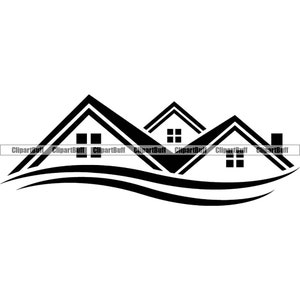 Makelaar Kopen Verkoop Landhuis Appartement Gebouw Investeren Investering Woningmarkt Makelaar Logo Ontwerp JPG PNG SVG Cut Bestand