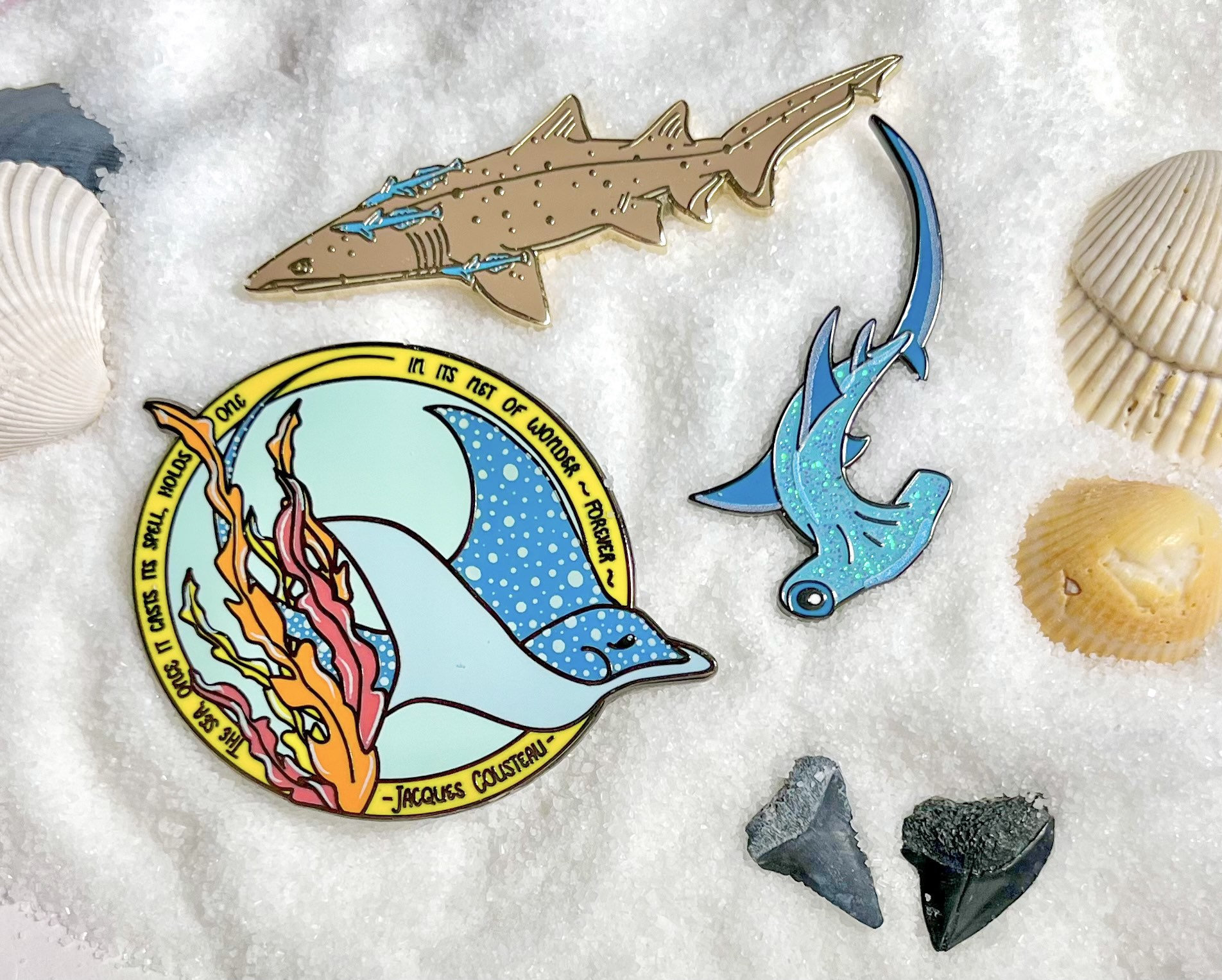 Hammerhead Shark Hard Enamel Pin | Gifts for Ocean Lovers | Biology | Scuba  Diver | Animal Lover - Etsy Israel, image size:1904x1527