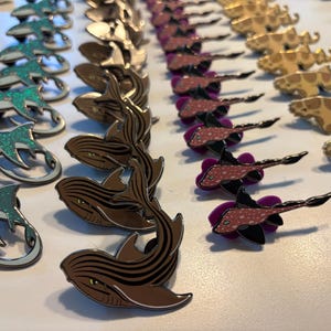 Seconds Sale | Enamel Pins | Gifts for Ocean Lovers | Biology | Scuba Diver | Animal Lover | Shark Week