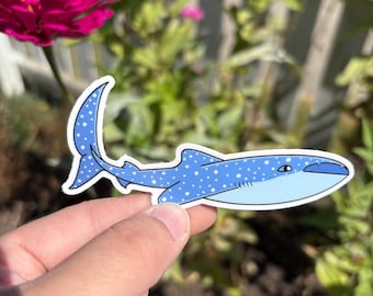 Whale Shark Sticker: Waterproof Vinyl Decal