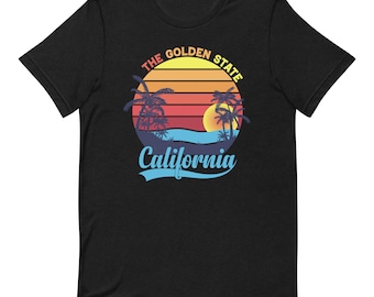 The Golden State California T-Shirt, West Cost Tee, California Tee, California Tshirt, Trendy California Shirt, California State
