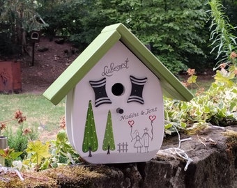 Birdhouse as a wedding gift