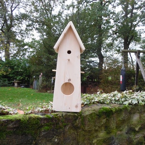 Vogelhaus Natur zum bemalen