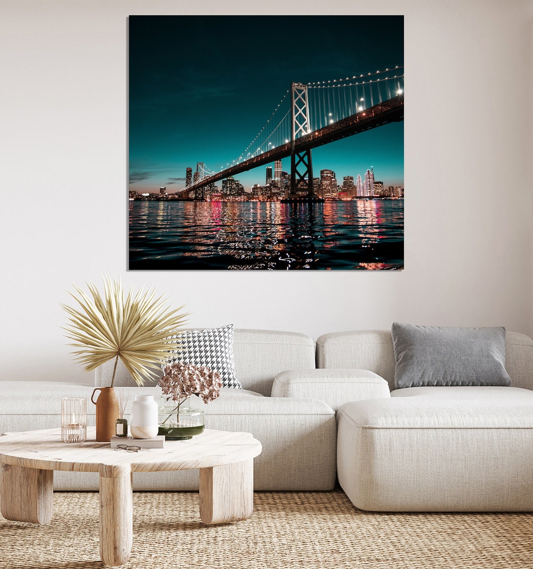 San Francisco Print, San Francisco Wall Decor, Landscape Wall Art, Cityscape Wall Decor, City