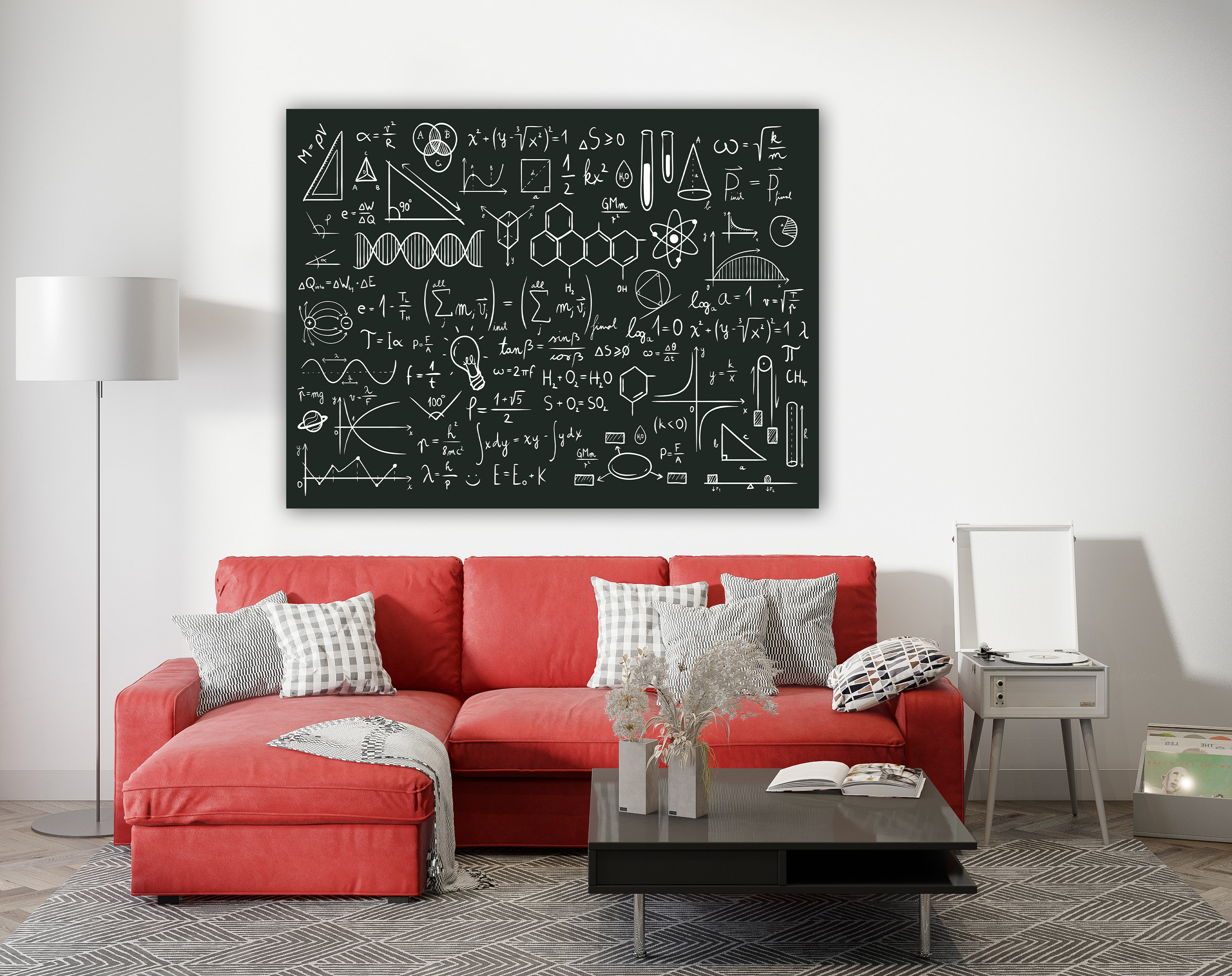 Mathematics Art, Math Classroom Wall Decor, Math Wall Decor, Math ...