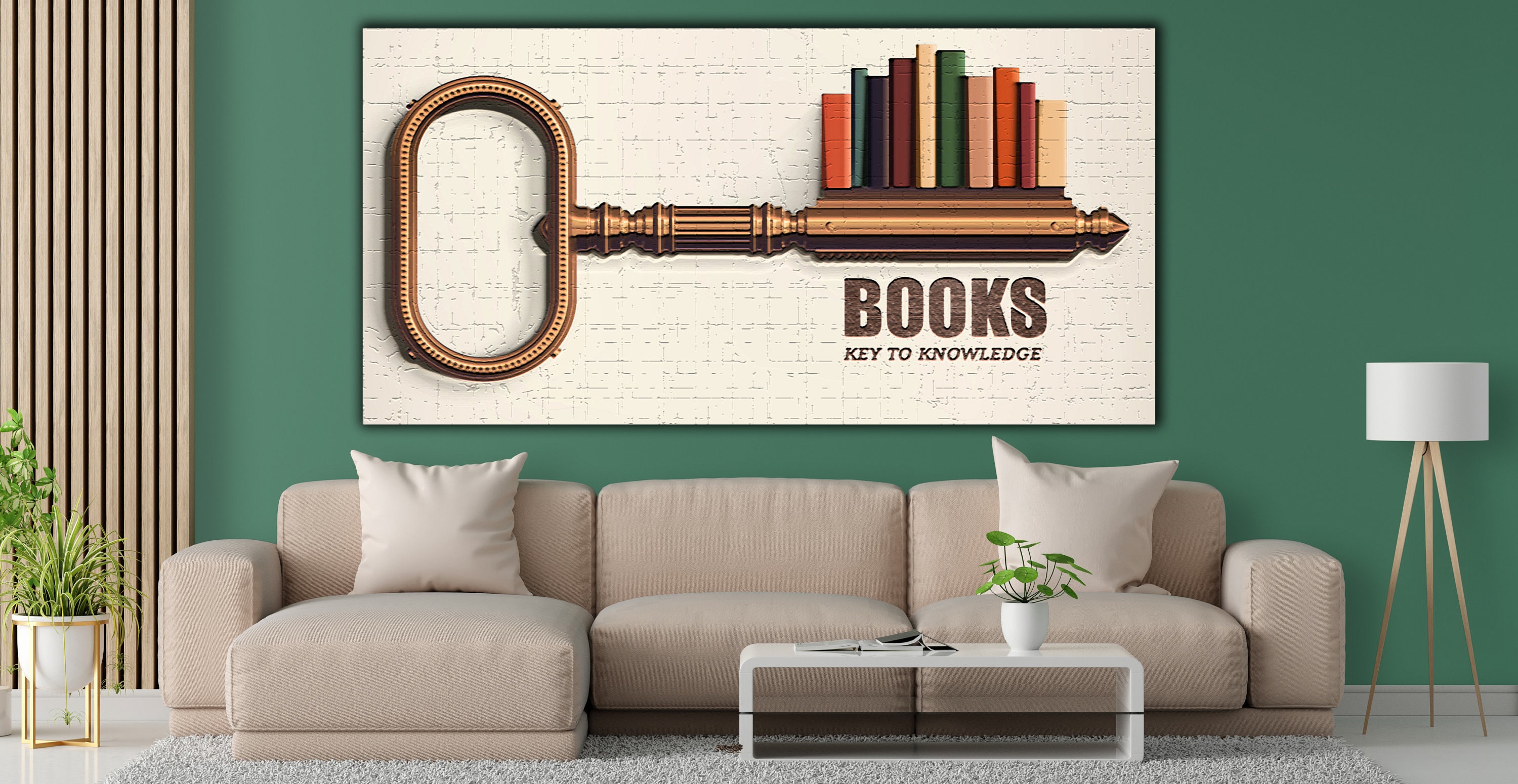 Library Wall Decor Books Wall Decor Science Wall Art Huge Etsy