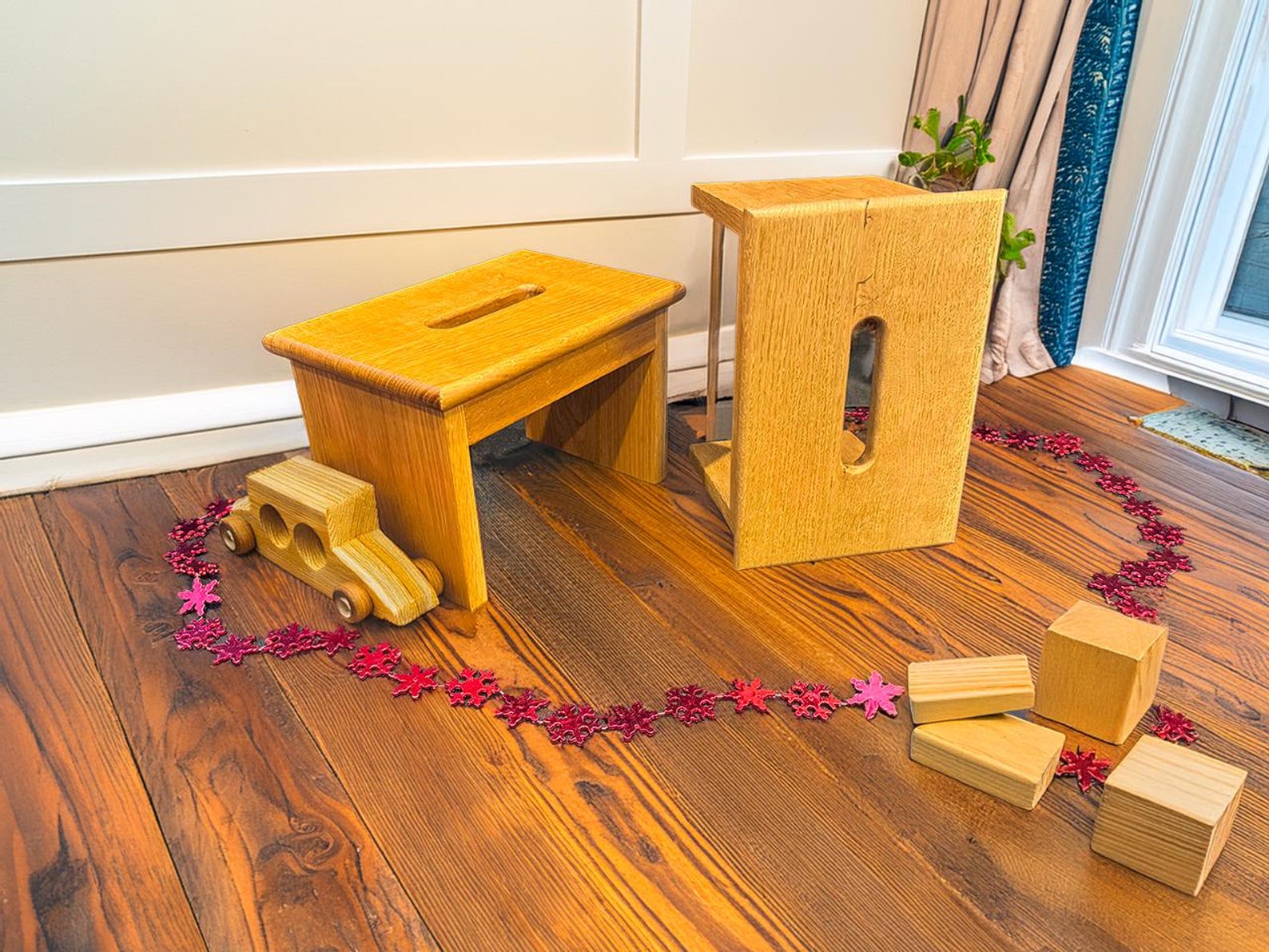 Oak Step Stool - Price Reduced - Etsy